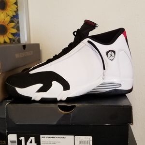 Mens VNDS Jordan 14 Black Toe Size 14